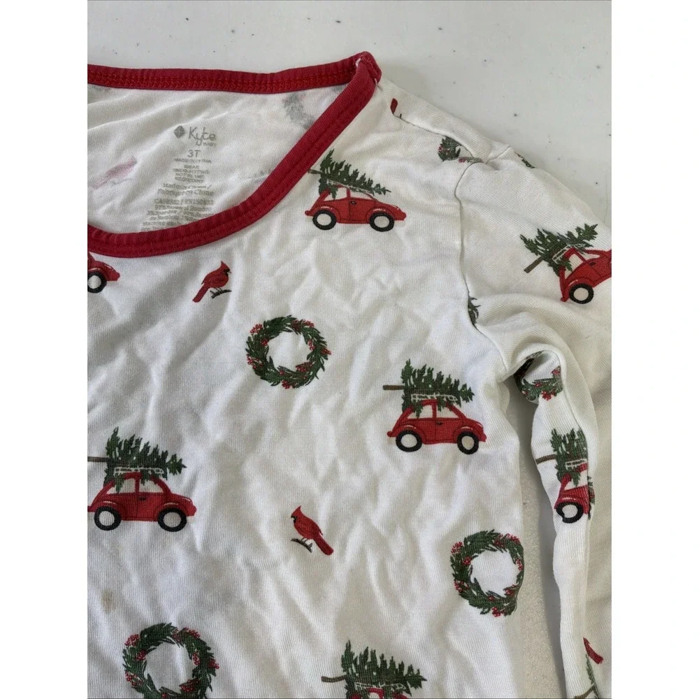 Kyte little sleepies 3T months 5pc lot Christmas Pajamas Bamboo Nativity top